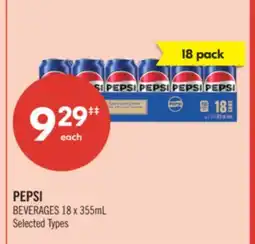 Shoppers Drug Mart PEPSI BEVERAGES offer