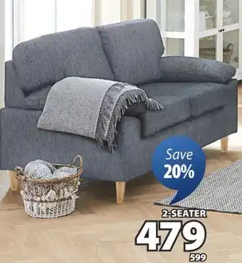 JYSK GEDVED 2 - Seater Loveseat Sofa offer