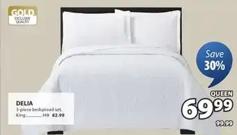 JYSK Delia 3-piece bedspread set offer