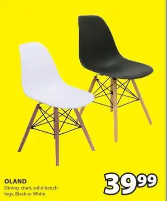 JYSK OLAND Dining chair offer