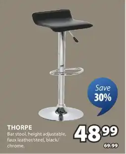 JYSK THORPE Bar stool offer