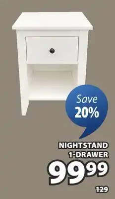 JYSK STOKE NIGHTSTAND 1-DRAWER offer