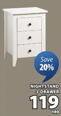 JYSK Stoke Nightstand offer