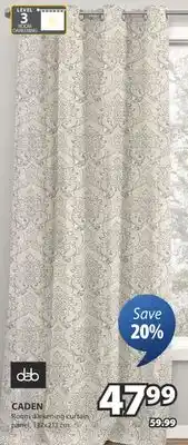 JYSK Caden Room Darkening Curtain Panel offer