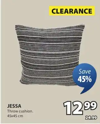 JYSK Jessa Throw cushion offer