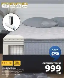 JYSK SCANDI PLATINUM Spring mattress offer