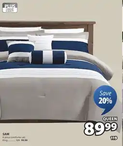 JYSK SAM 6-piece comforter set offer