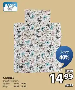 JYSK CANNES Duvet cover set offer