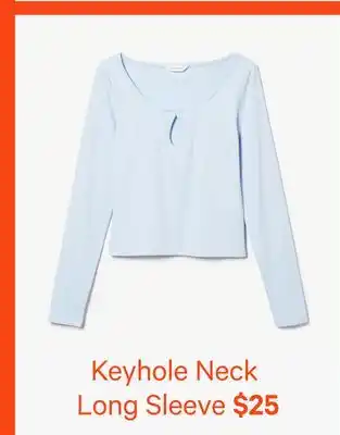 Joe Fresh Keyhole Neck Long Sleeve offer