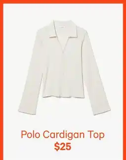 Joe Fresh Polo Cardigan Top offer