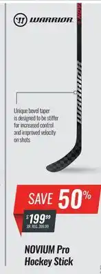 Hockey Life WARRIOR NOVIUM PRO HOCKEY STICK offer