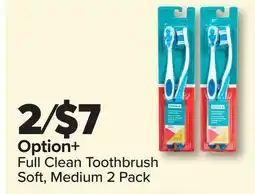 RxHealthMed Option+ Full Clean Toothbrush offer