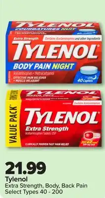 RxHealthMed Tylenol Extra Strength, Body, Back Pain offer