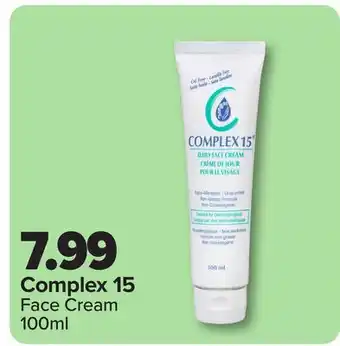 RxHealthMed Complex 15 Face Cream offer