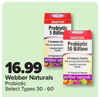 RxHealthMed Webber Naturals Probiotic offer