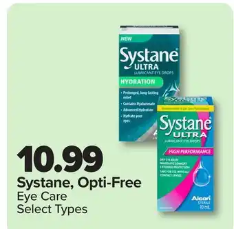 RxHealthMed Systane, Opti-Free Eye Care offer