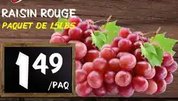 Marche Salaberry RAISIN ROUGE offer