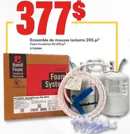 Matériaux Pont Masson Foam Insulation Kit 205 square foot offer