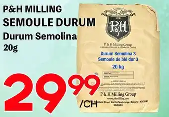 Marche Salaberry P & H MILLING SEMOULE DERUM offer