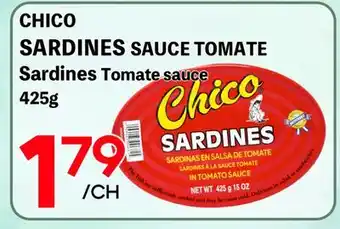 Marche Salaberry SARDINES SAUCE TOMATE CHICO offer