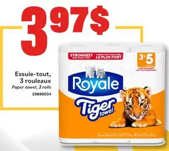 Matériaux Pont Masson Royale Paper towel offer