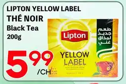 Marche Salaberry LIPTON YELLOW LABEL THÉ NOIR/BLACK TEA offer