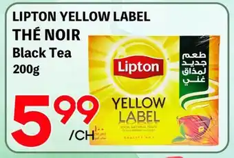 Marche Salaberry LIPTON YELLOW LABEL THÉ NOIR/BLACK TEA offer