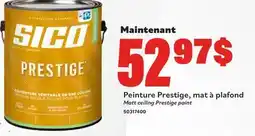 Matériaux Pont Masson Sico Matt ceiling Prestige paint offer