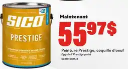 Matériaux Pont Masson Sico Eggshell Prestige paint offer