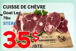 Marche Salaberry CUISSE DE CHÈVRE offer