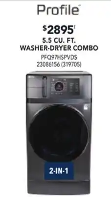 RONA 5.5 CU. FT. WASHER-DRYER COMBO offer