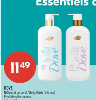 Pharmaprix DOVE Body Wash offer