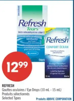 Pharmaprix REFRESH Eye Drops offer