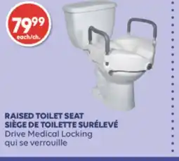 Wellwise by Shoppers RAISED TOILET SEAT SIÈGE DE TOILETTE SURÉLEVÉ offer