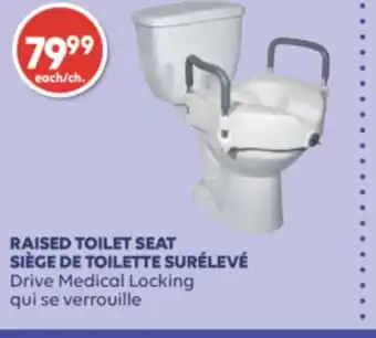 Wellwise by Shoppers RAISED TOILET SEAT SIÈGE DE TOILETTE SURÉLEVÉ offer