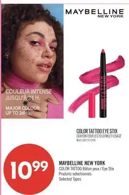 Pharmaprix MAYBELLINE NEW YORK Eye Stix offer