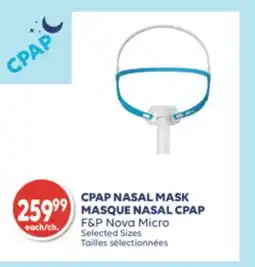 Wellwise by Shoppers MASQUE NASAL CPAP offer