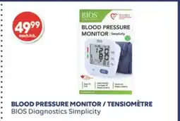 Wellwise by Shoppers BLOOD PRESSURE MONITOR / TENSIOMÈTRE offer