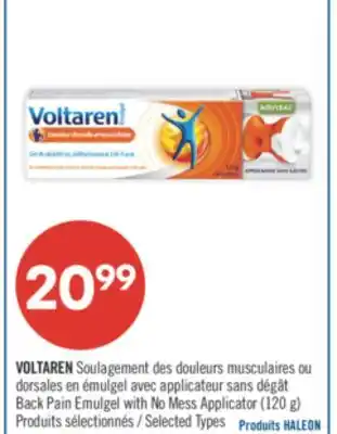 Pharmaprix VOLTAREN Back Pain Emulgel with No Mess Applicator offer