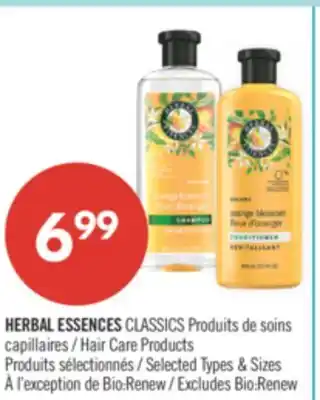 Pharmaprix HERBAL ESSENCES Hair Care Products offer