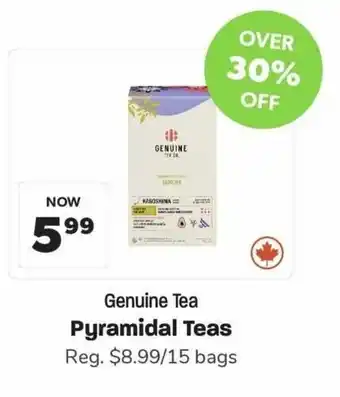 Blush Lane Organics Genuine Tea Pyramidal Teas offer