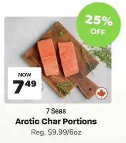 Blush Lane Organics 7 Seas Arctic Char Portions offer