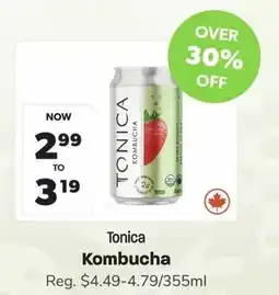 Blush Lane Organics Tonica Kombucha offer