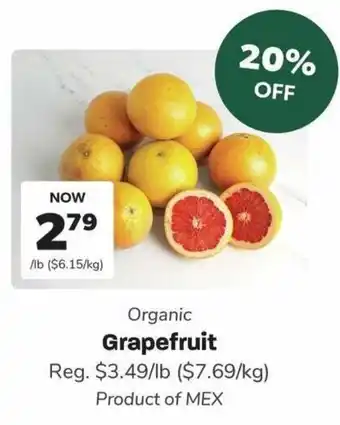 Blush Lane Organics Organic Grapefruit offer