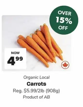 Blush Lane Organics Organic Local Carrots offer