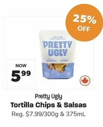 Blush Lane Organics Pretty Ugly Tortilla Chips & Salsas offer