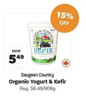 Blush Lane Organics Saugeen country organic yogurt & kefir offer