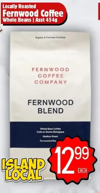 The Old Farm Market Locally Roasted Fernwood Coffee offer