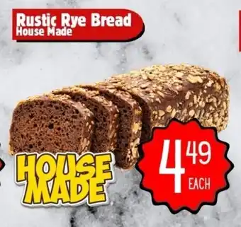 The Old Farm Market Rustic Rye Bread House Made offer