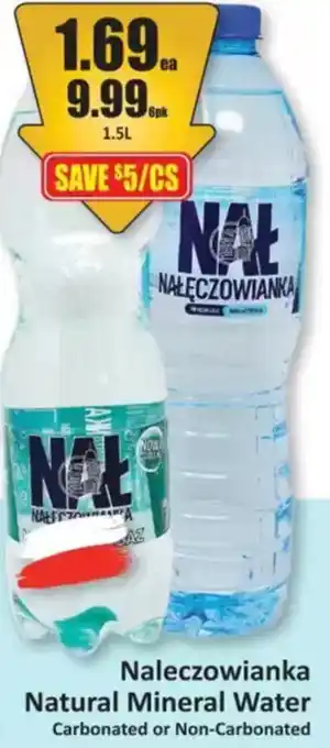 Starsky Naleczowianka Natural Mineral Water offer